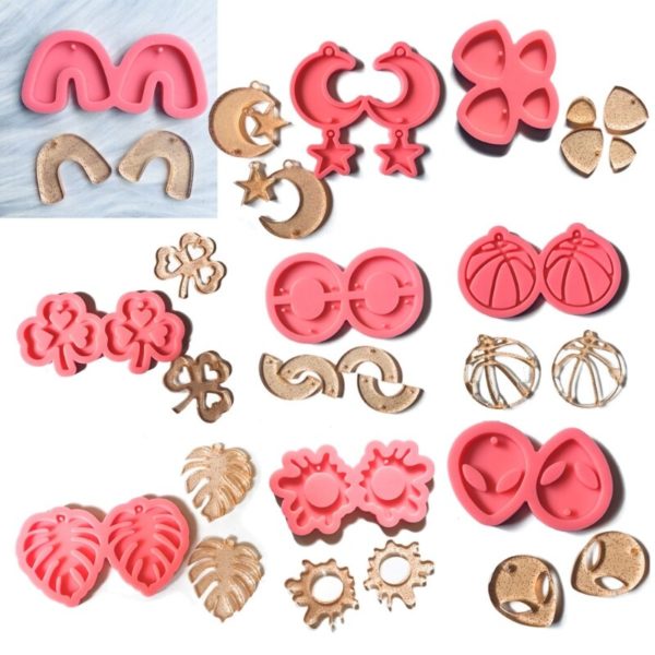 Resin Earring Mold For Making Earring Pendant Jewelry Craft