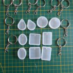 20Pcs Resin Keychain Molds For Necklace Pendants, Crystals, Jewelry, Keychain ornaments, Earrings photo review