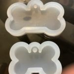 Dog Bone Shape Epoxy Keychain Mold For DIY Crafts Making photo review