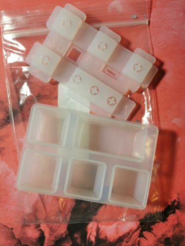 Keycap Resin Mold For Manual Mechanical Gaming Keyboard | Pet Paw keycaps Silicone Molds photo review