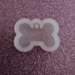 Dog Bone Shape Epoxy Keychain Mold For DIY Crafts Making photo review