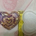 Heart Shaker Mold Resin For Key Chain Pendant Craft Tools Jewelry Supplies photo review