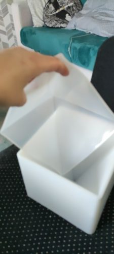 Large Pyramid Silicone Mold for Paperweight Office Desk Decoration photo review