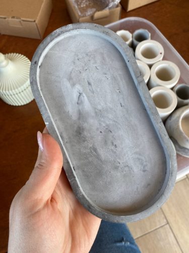 Oval Silicone Tray Mold For Epoxy Resin | Resin Casting | Home Decoration | DIY Jewelry Holder photo review