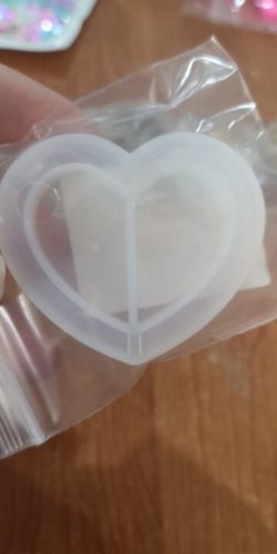 Heart Shaker Mold Resin For Key Chain Pendant Craft Tools Jewelry Supplies photo review