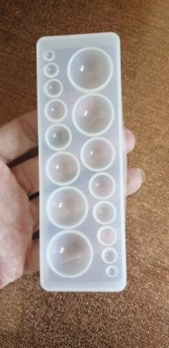 Half Sphere Resin Mold | Epoxy Resin Mold For Jewelry Making photo review
