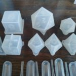 Dice Resin Mold Set For DIY Personalized Dices Making photo review