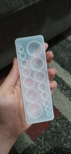 Half Sphere Resin Mold | Epoxy Resin Mold For Jewelry Making photo review