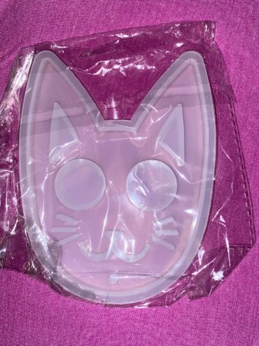 Cat Face Keychain Resin Mold For DIY Resin Crafts Jewelry Pendant Making Supplies photo review