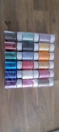 50 Colors Mica Powder For Resin photo review