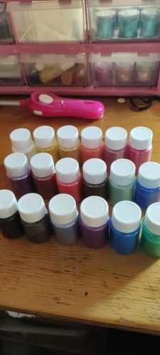 50 Colors Mica Powder For Resin photo review